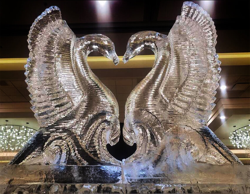 weddings ice sculptures