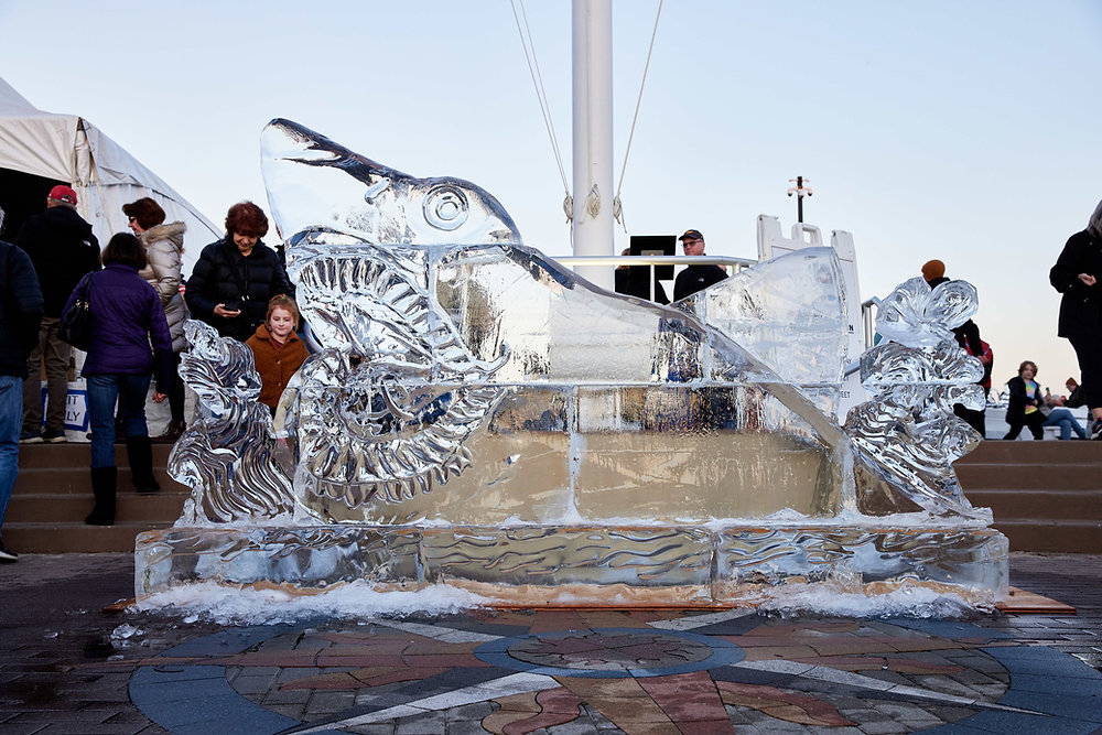 Fire & Ice Festival: How Ice Sculptures boost a Beach Town's Local Economy