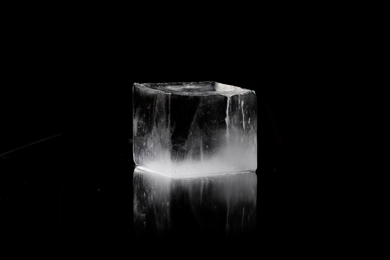 clear block ice