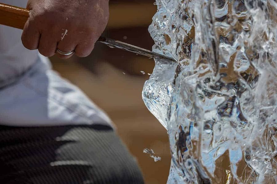 ice carving chainsaw