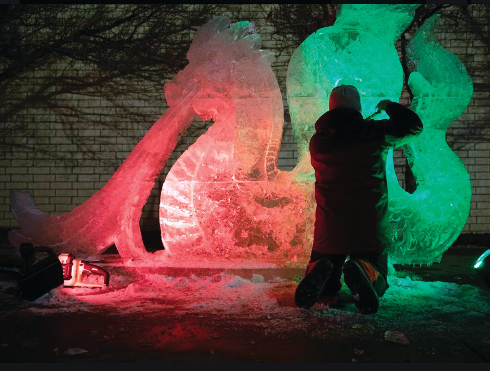 Jelgava International Ice Sculpture Festival