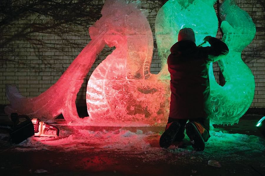 Jelgava International Ice Sculpture Festival