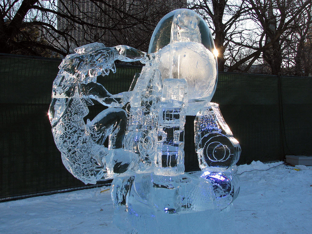 Winterlude ice sculptures
