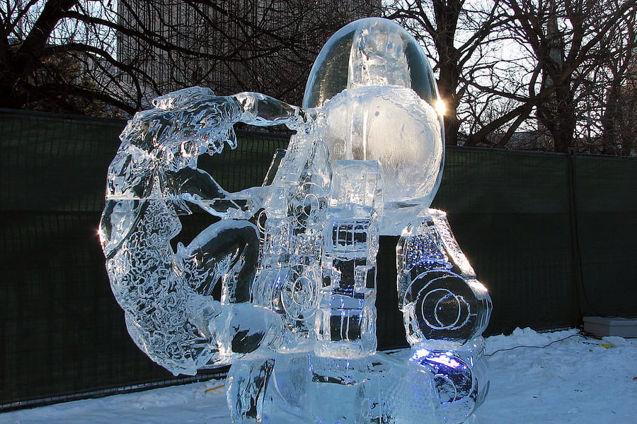 Winterlude ice sculptures