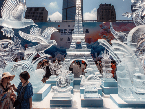 Beat the Summer Heat: The Role of Ice Sculptures in Cooling Down Festivals