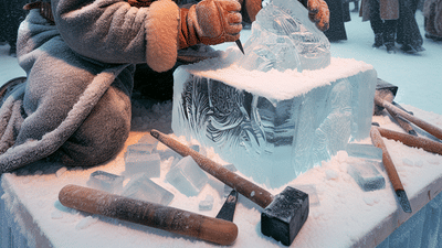 Behind the Scenes: The Life of an Ice Sculptor at the Holland Ice Festival