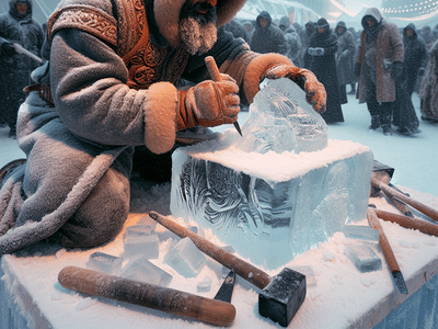 Behind the Scenes: The Life of an Ice Sculptor at the Holland Ice Festival