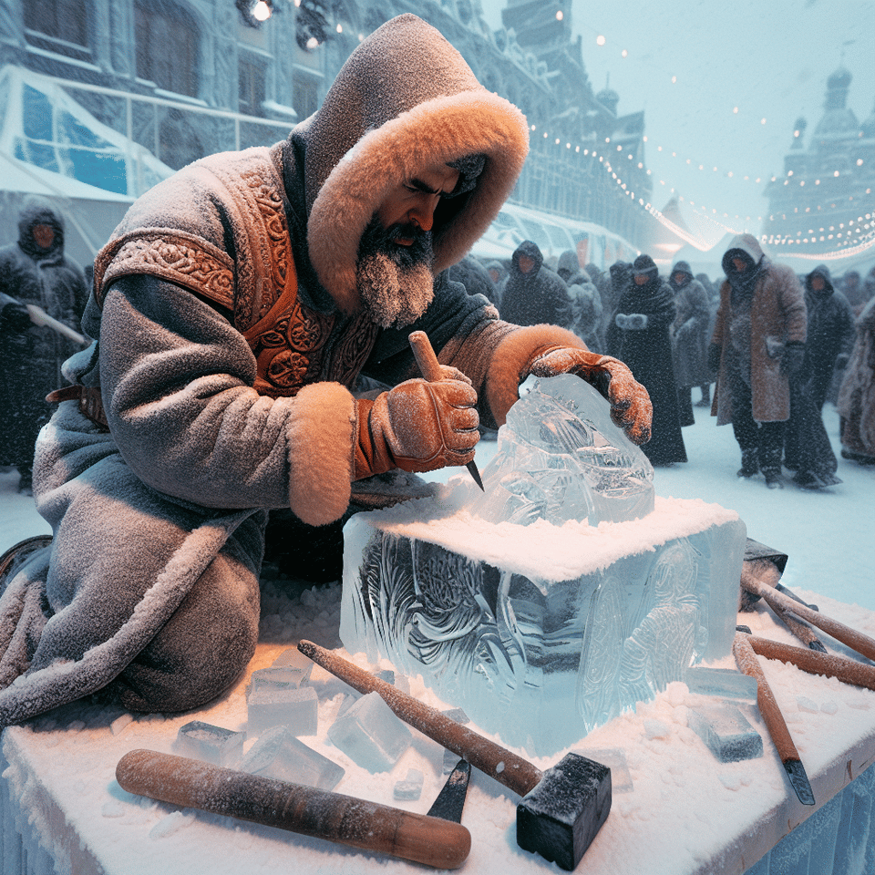 Behind the Scenes: The Life of an Ice Sculptor at the Holland Ice Festival