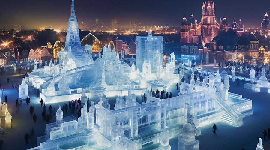 Capture the Magic of Holland Ice Festival: An Unforgettable Ice Sculpture Extravaganza