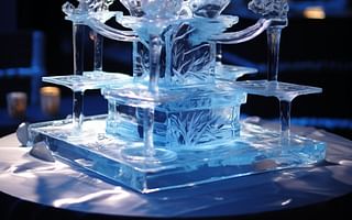 Capture Your Guest's Attention with an Ice Sculpture Centerpiece