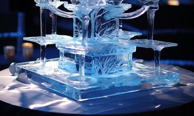 Capture Your Guest's Attention with an Ice Sculpture Centerpiece