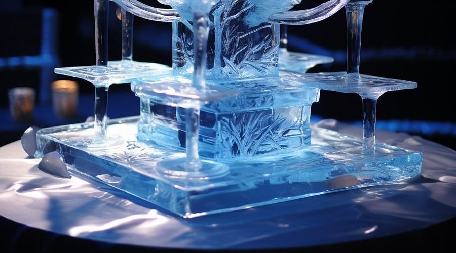 Capture Your Guest's Attention with an Ice Sculpture Centerpiece