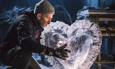 Discovering the Heart of Ice Sculpting: Creating a Heart Ice Sculpture