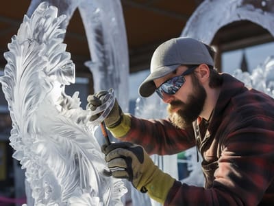 From Ice to Art: A Comprehensive Guide on How to Carve Ice Sculptures