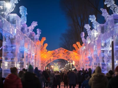 Holland vs Fairbanks: Comparing Two Major Ice Sculpture Festivals