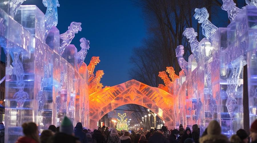 Holland vs Fairbanks: Comparing Two Major Ice Sculpture Festivals