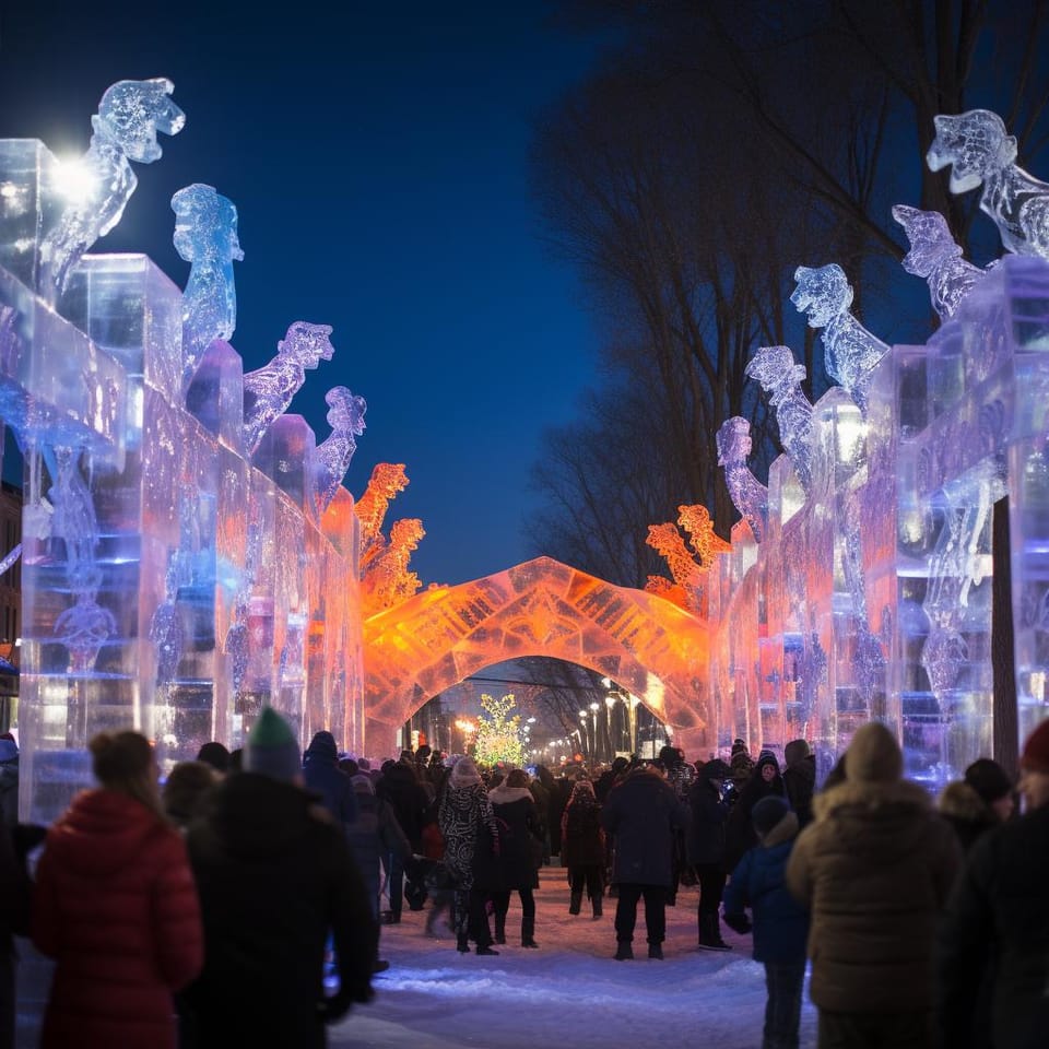Holland vs Fairbanks: Comparing Two Major Ice Sculpture Festivals