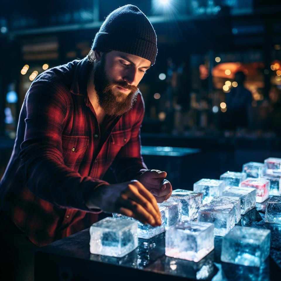 How to Choose the Right Block of Ice for Your Ice Sculpture