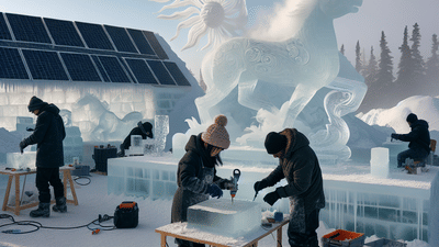 Sustainable Ice Sculpting: How Artists Are Embracing Eco-Friendly Practices