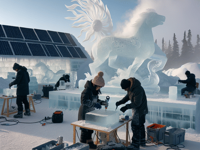 Sustainable Ice Sculpting: How Artists Are Embracing Eco-Friendly Practices