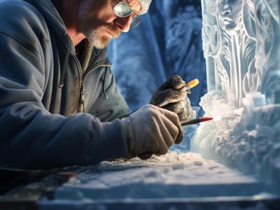 The Art of Ice Sculptures: A Journey into the Realm of Frozen Beauty
