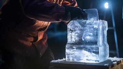 Transforming a Block of Ice: Inside an Ice Sculpting Class