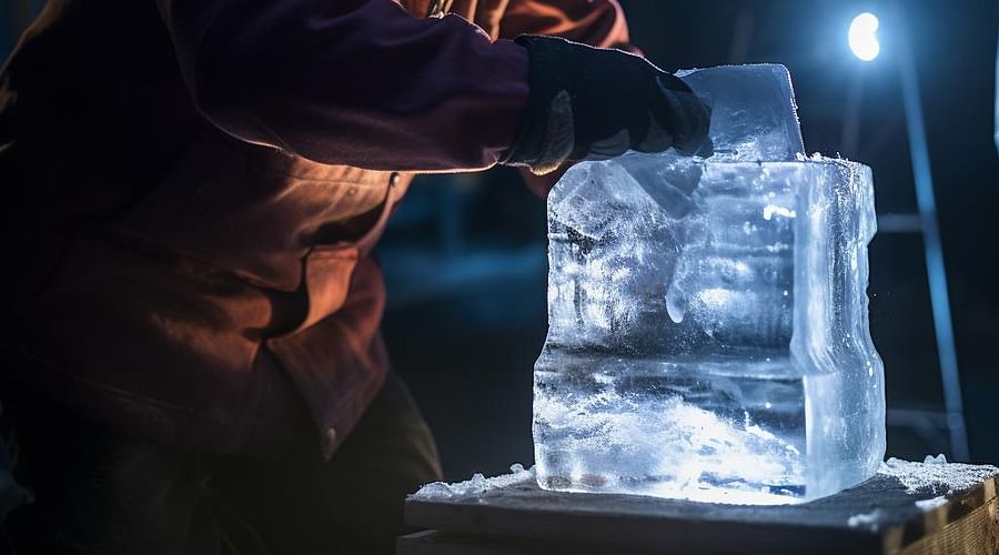 Transforming a Block of Ice: Inside an Ice Sculpting Class