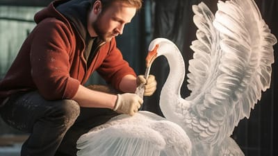Unlock the Secrets of Swan Ice Sculptures: From Design to Execution