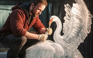 Unlock the Secrets of Swan Ice Sculptures: From Design to Execution