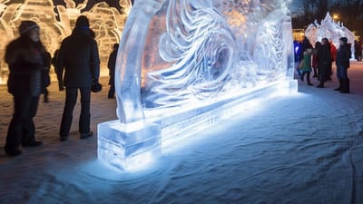Unveiling the Magic of Ice Sculptures at Holland Ice Festival