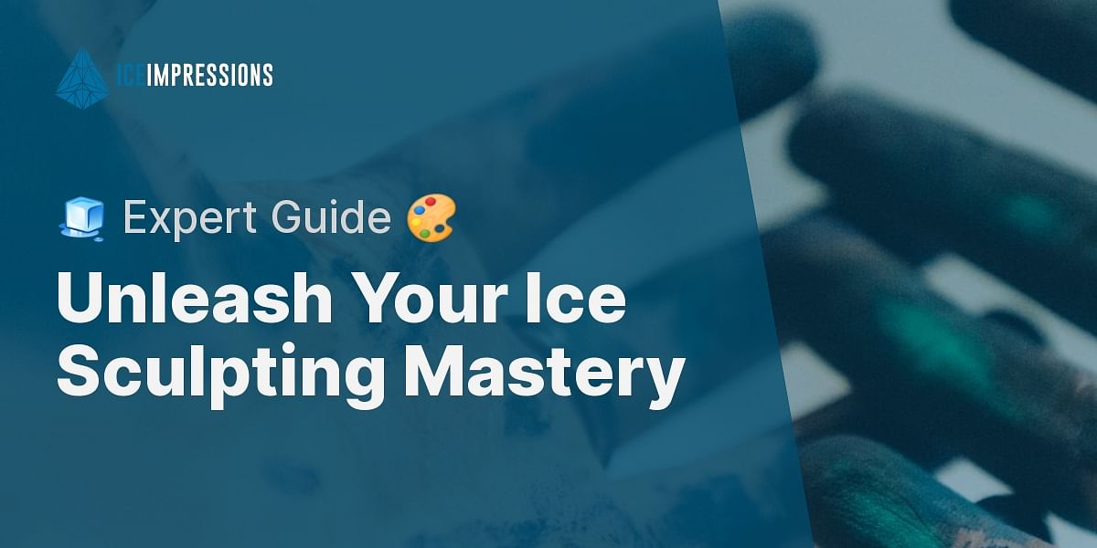 Mastering the Art of Complex Ice Sculptures A StepbyStep Guide