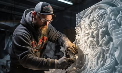What are the Advantages and Disadvantages of Relief Sculpting in Ice Art?