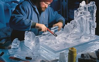 What is the time commitment to become proficient in ice sculpting?